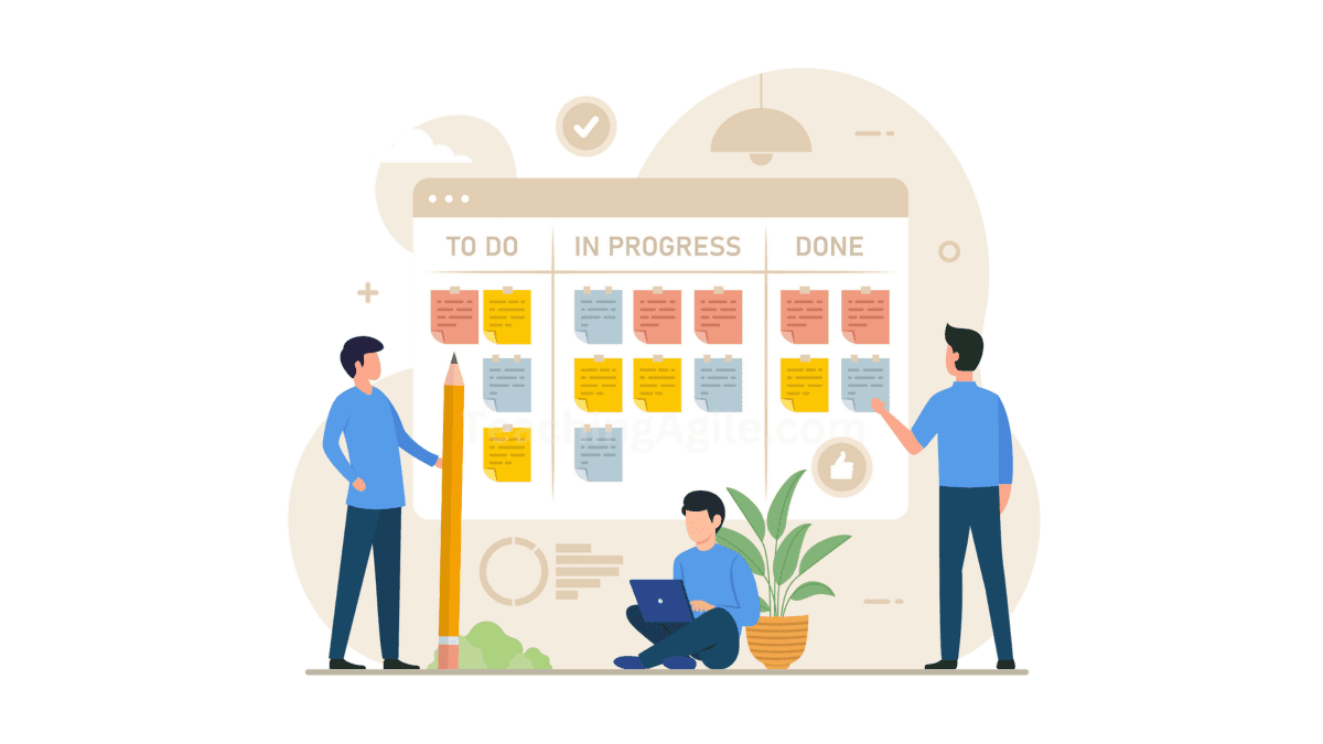 Scrum board Core Components and Workflow